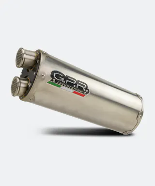 Silenciador Slip-On G.P.R. Catalized Dual Inox