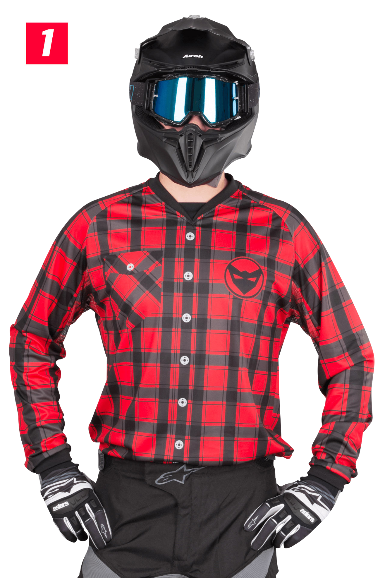 24MX Plaid MX Jersey