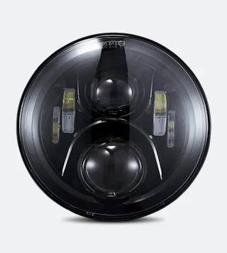 Faro Delantero CustomAcces Evolution 2 LED Negro