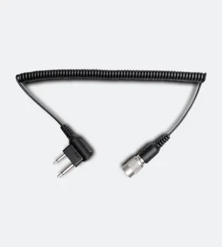 Cabo de Rádio Bidirecional Sena para Conector Icom de Dois Pinos