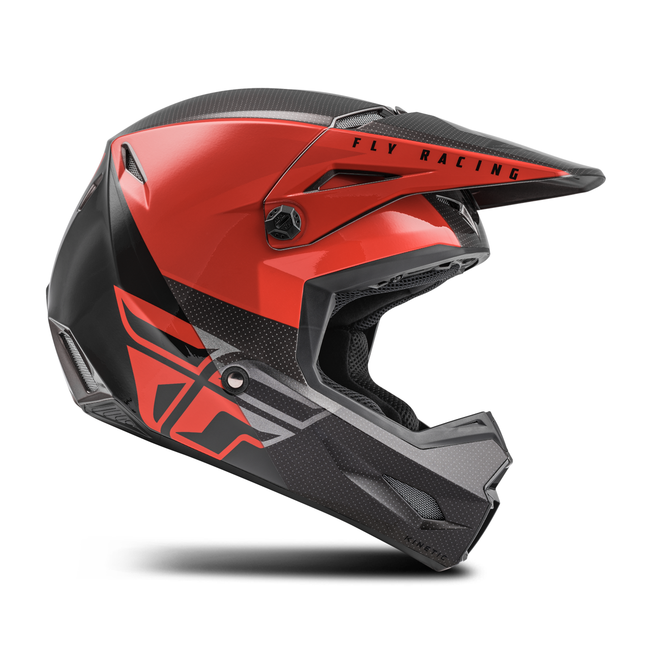 FLY Racing Kinetic Straight Edge MX Helmet