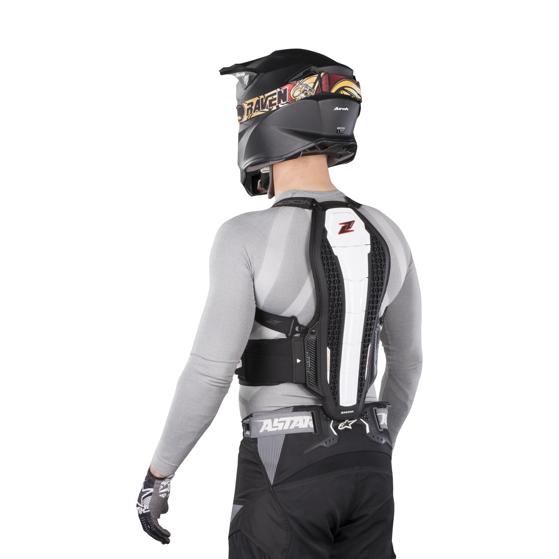 Espaldera Zandonà Hybrid Pro x6 Blanca