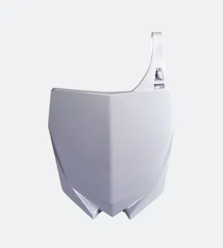 Polisport Number Plate White