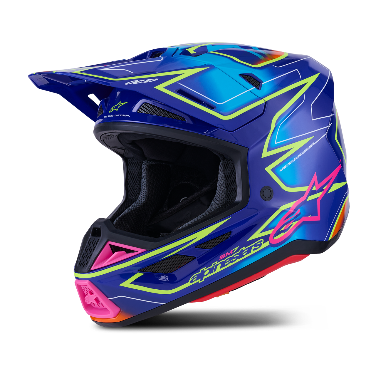 Čelada MX Alpinestars S-M7 Cast