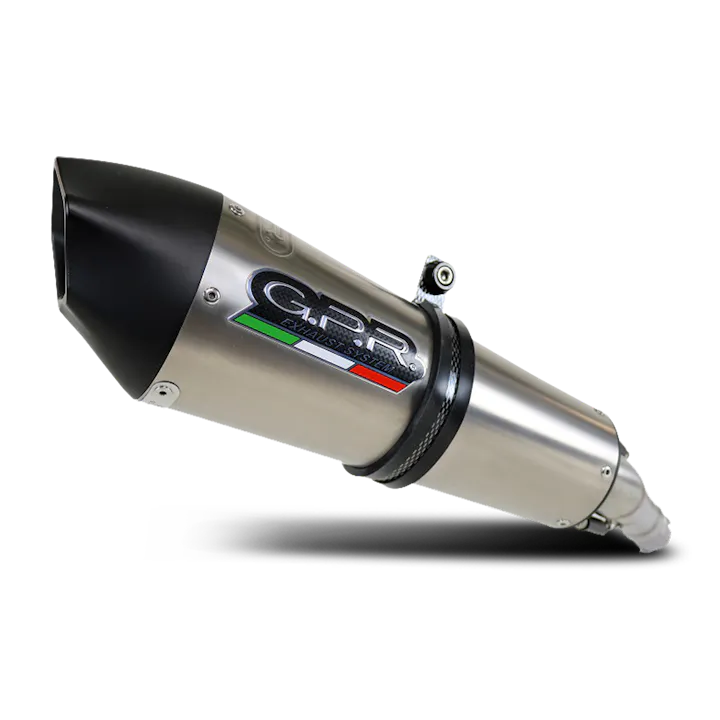 Slip-On Uitlaat G.P.R. Gpe Ann. Titaium Geborsteld Titanium