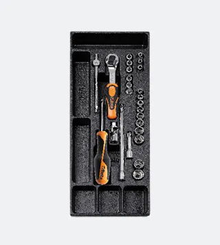 Beta Tools Storage Tray with Tool Assortment T91-25