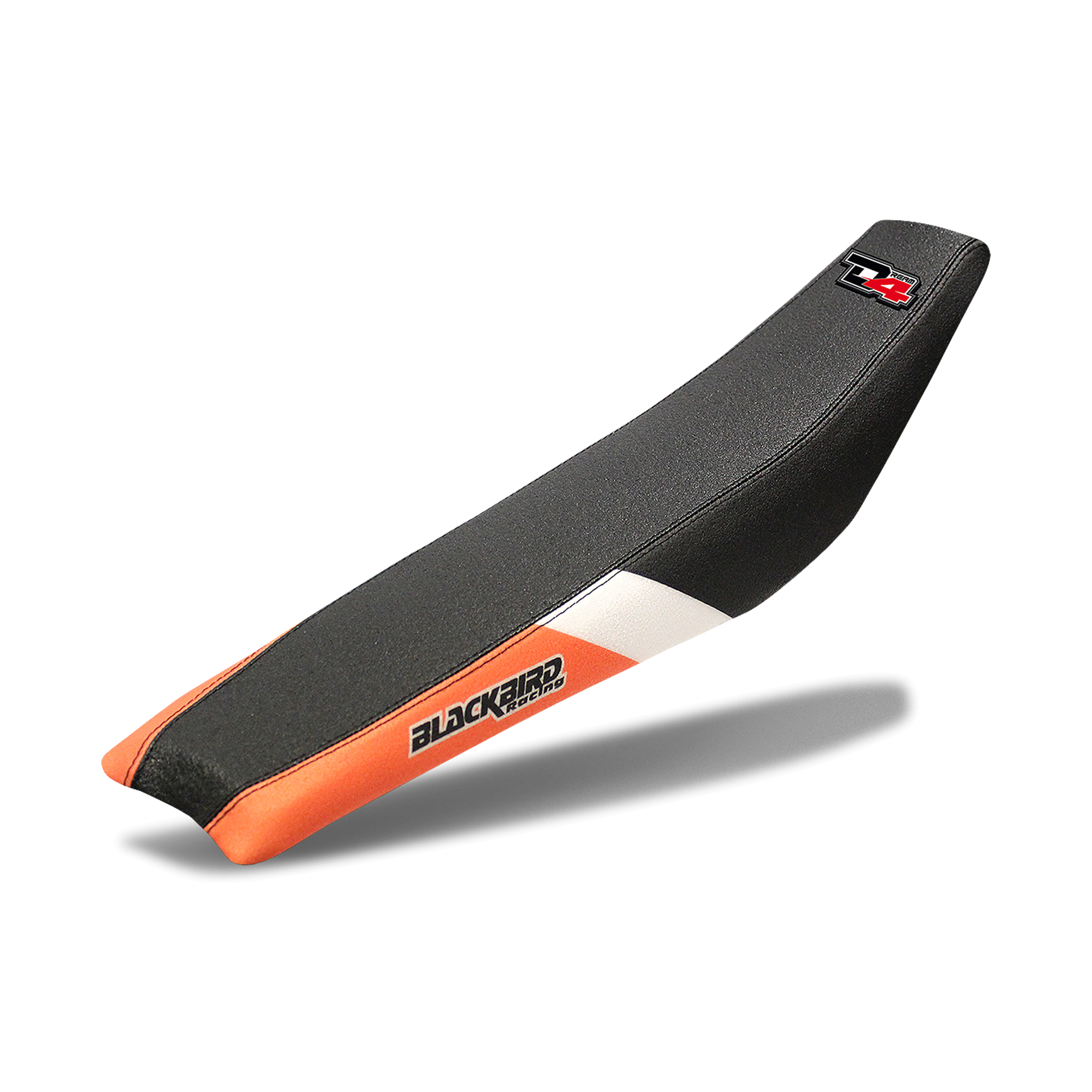 Blackbird Dream 4 Saddle Cover Orange-Black-White
