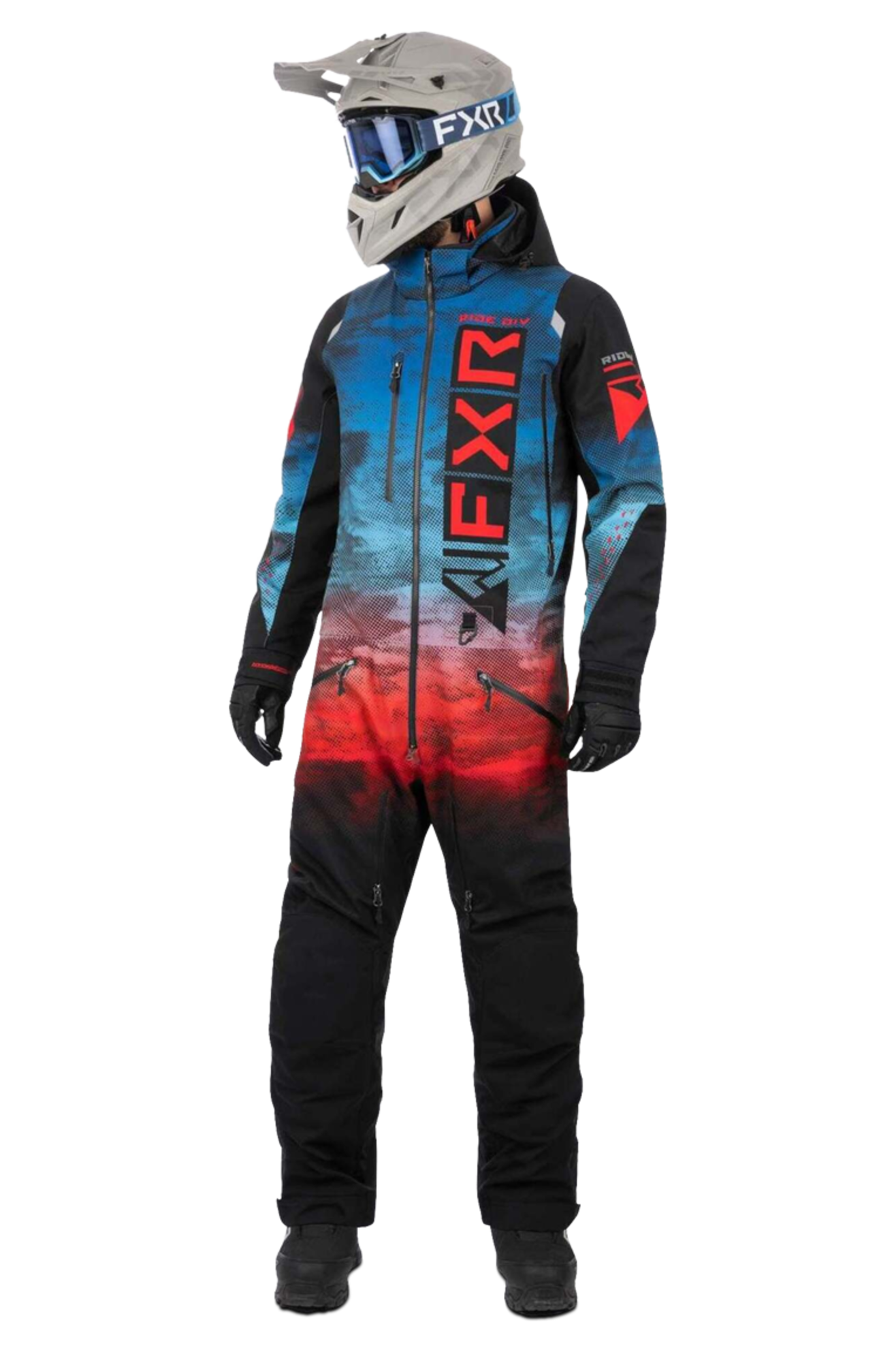 Overall FXR Helium Lite Svart Plaid