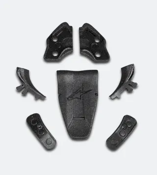 Nekbrace Schuimset Alpinestars BNS Zwart