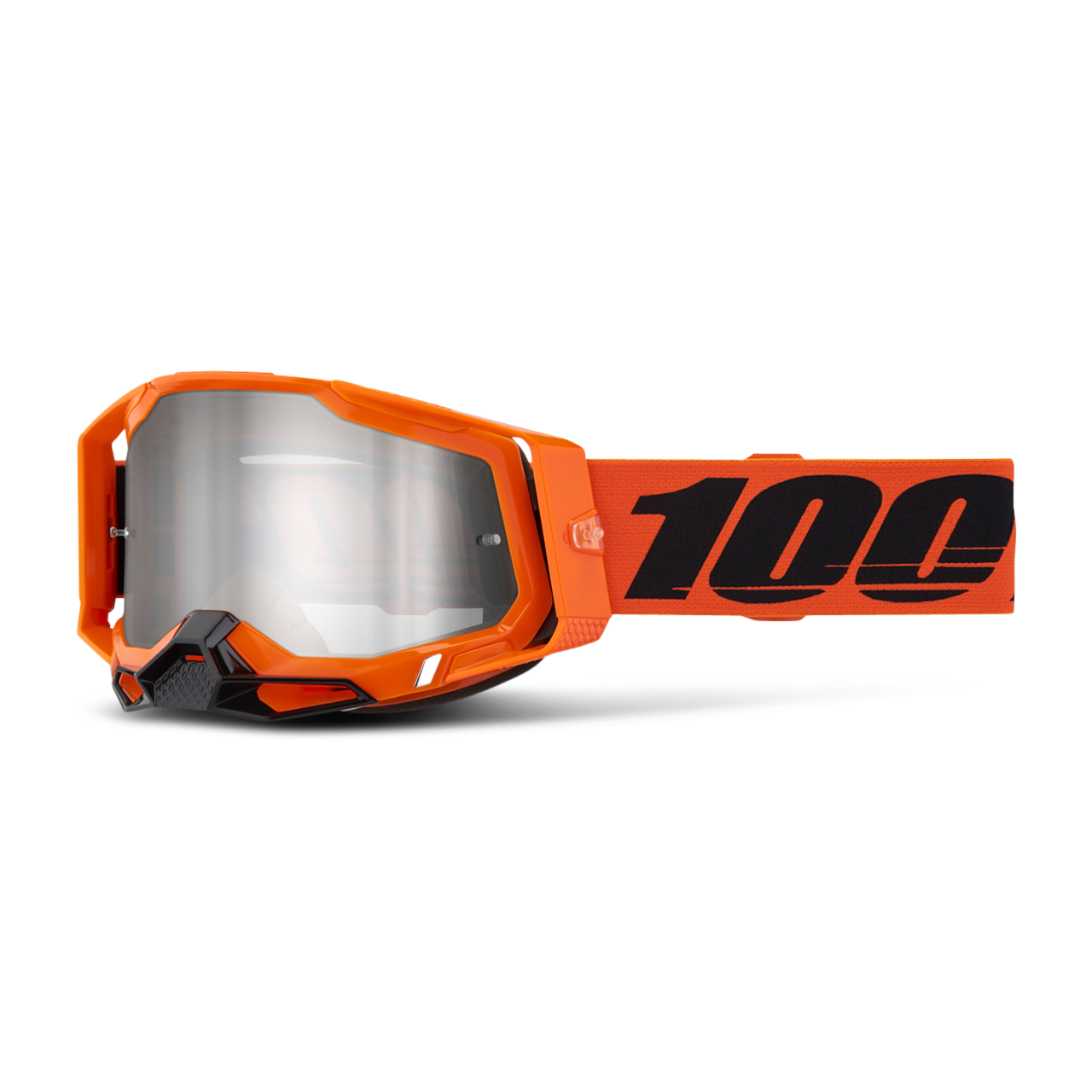 Crossbril 100% Racecraft 2 Spiegel Zilver Lens