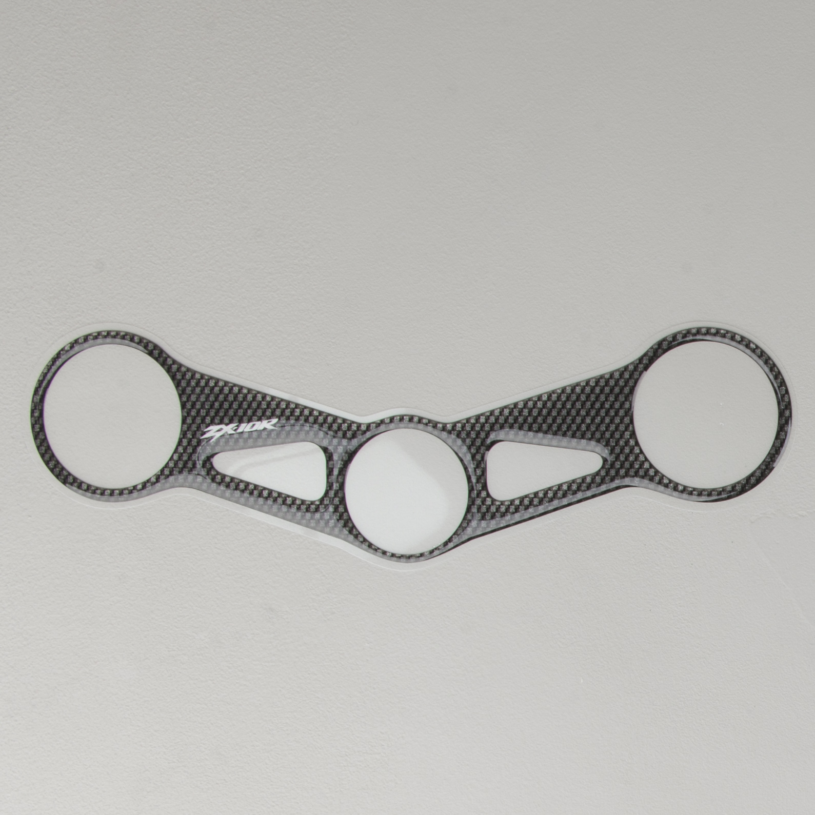 Autocollant Té de Fourche OneDesign Carbon