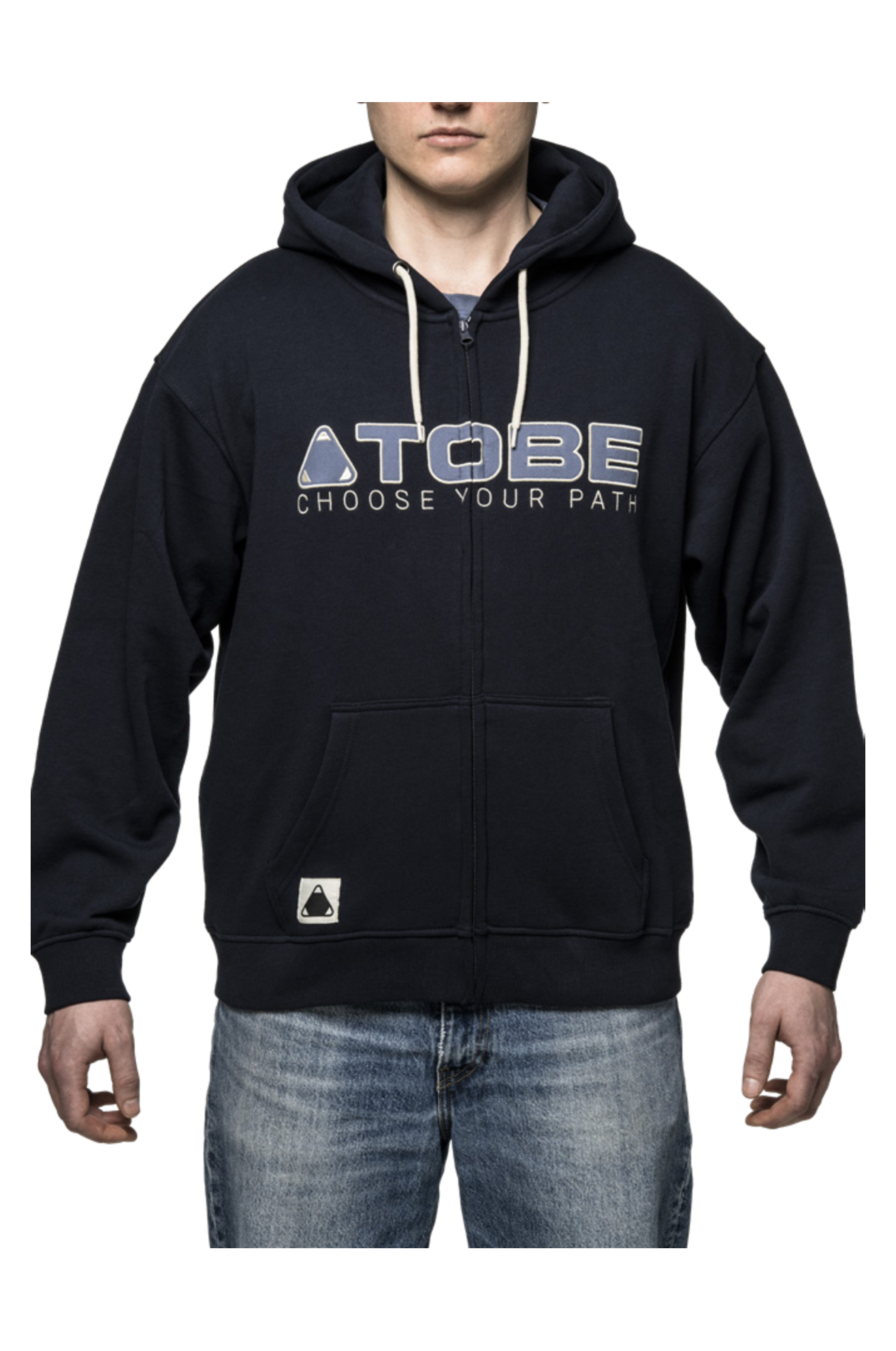 TOBE Logo Zip Hoodie