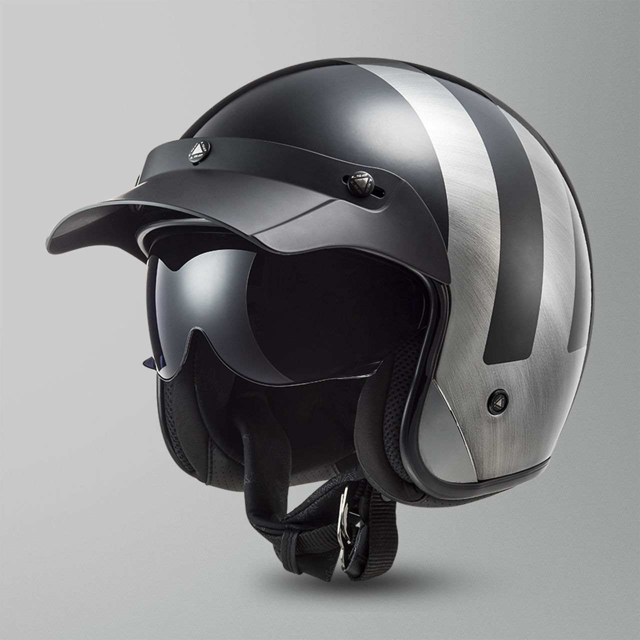 Casco Jet LS2 OF601 BOB Tejano