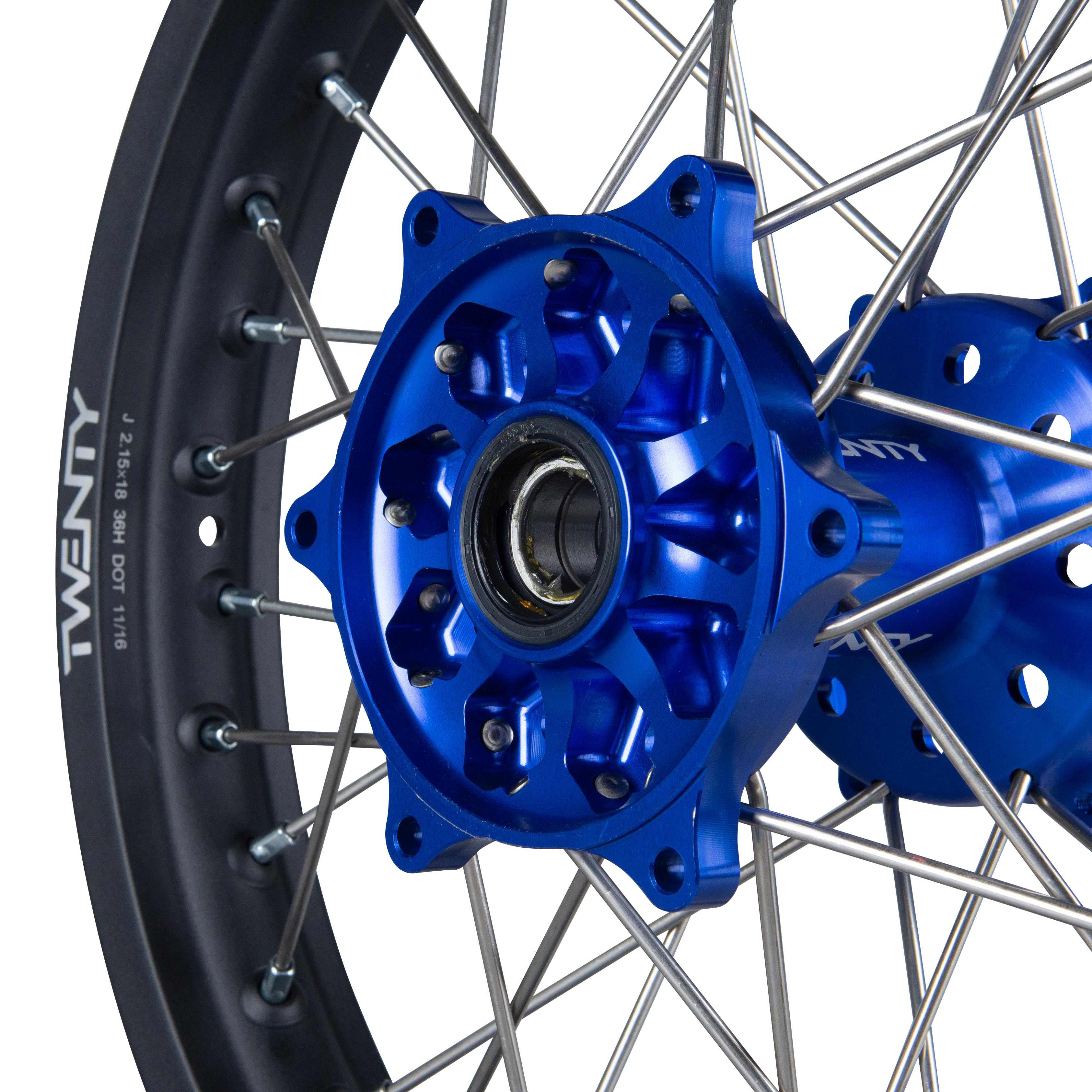 Twenty MX Rear Wheel Black-Blue 18"
