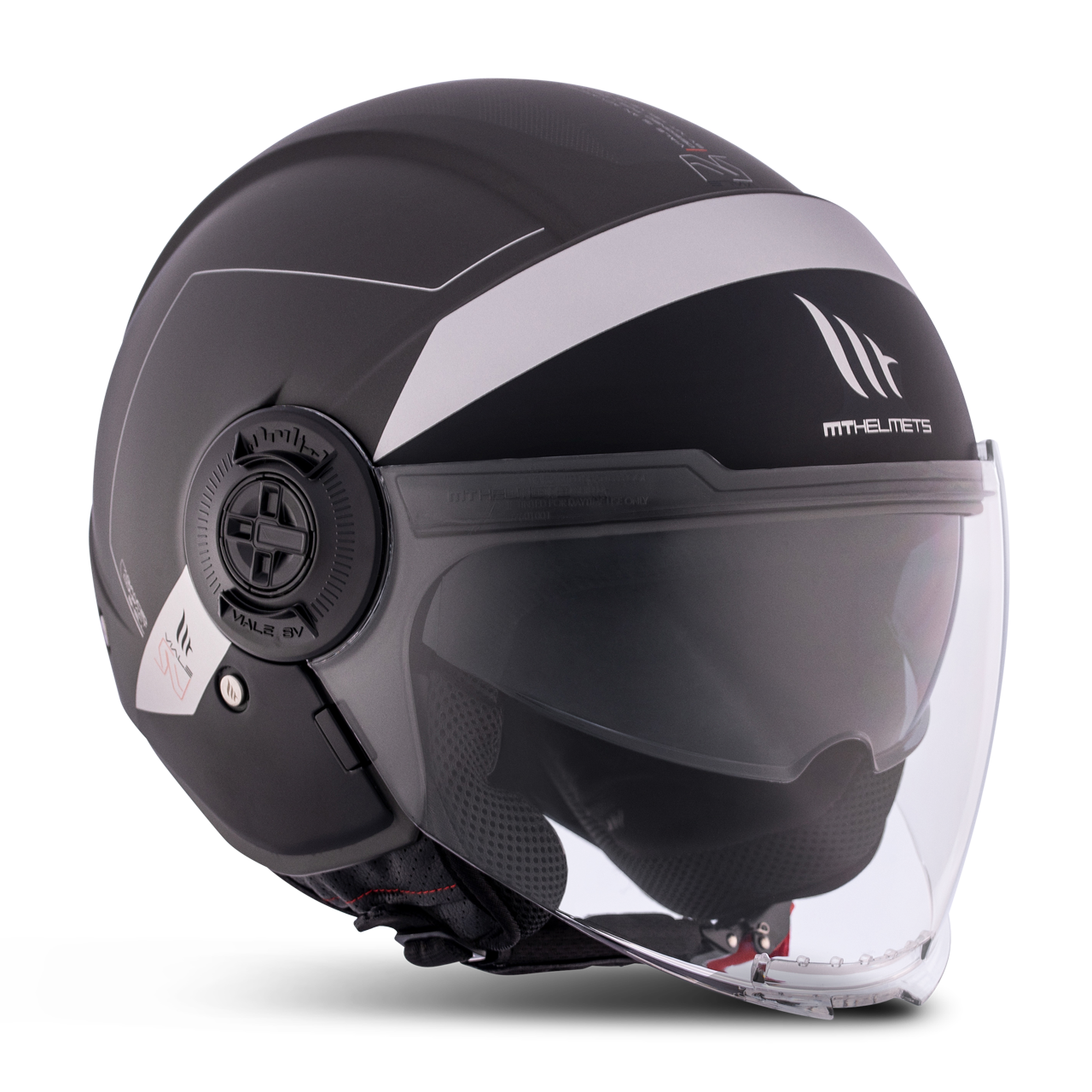 Casque Jet MT Viale SV S 68 Unit