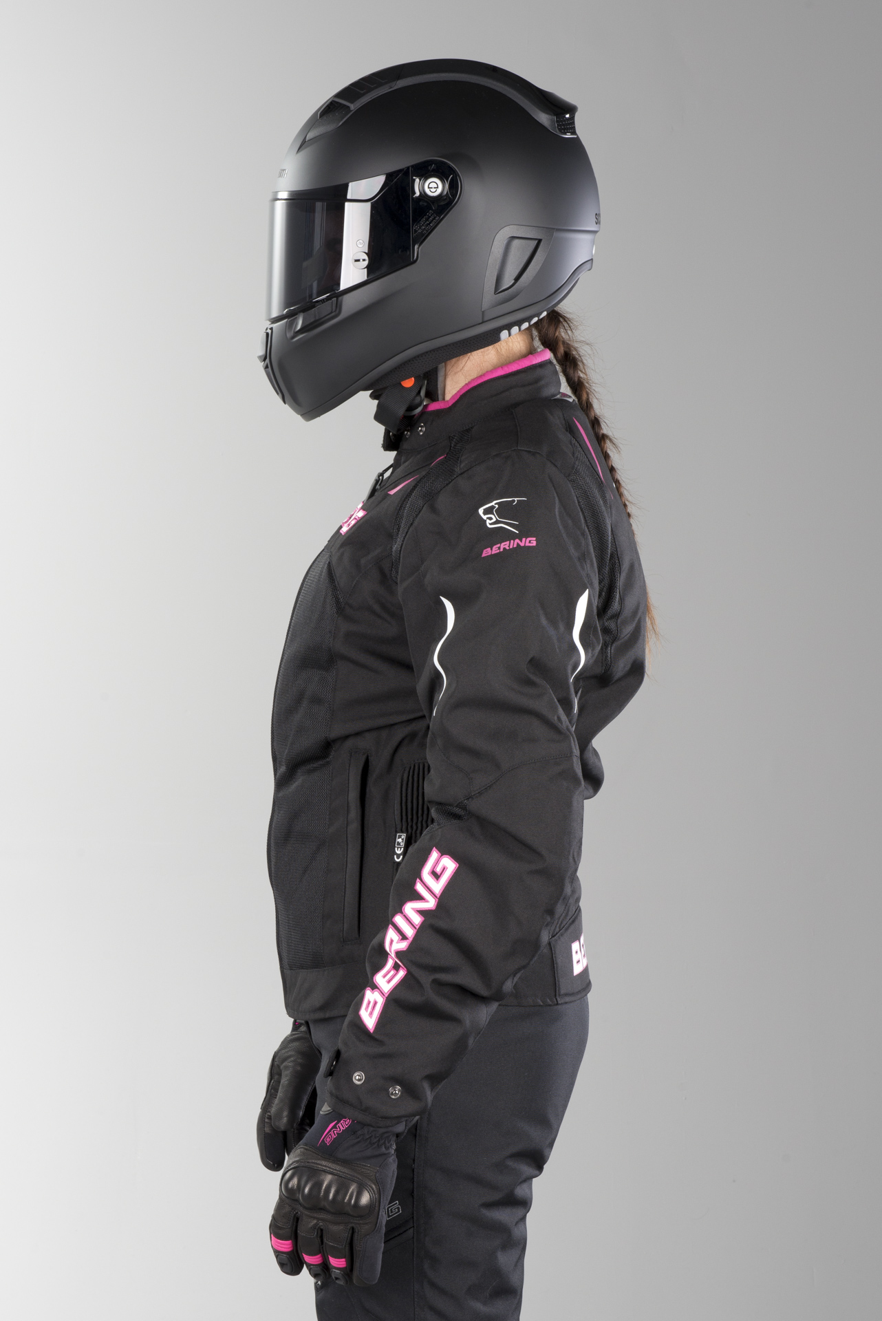 Bering Twist MC Jacka Dam Svart Fuchsia Nu 13% rabatt Bering Twist MC Jacka Dam Svart Fuchsia Nu 13% rabatt