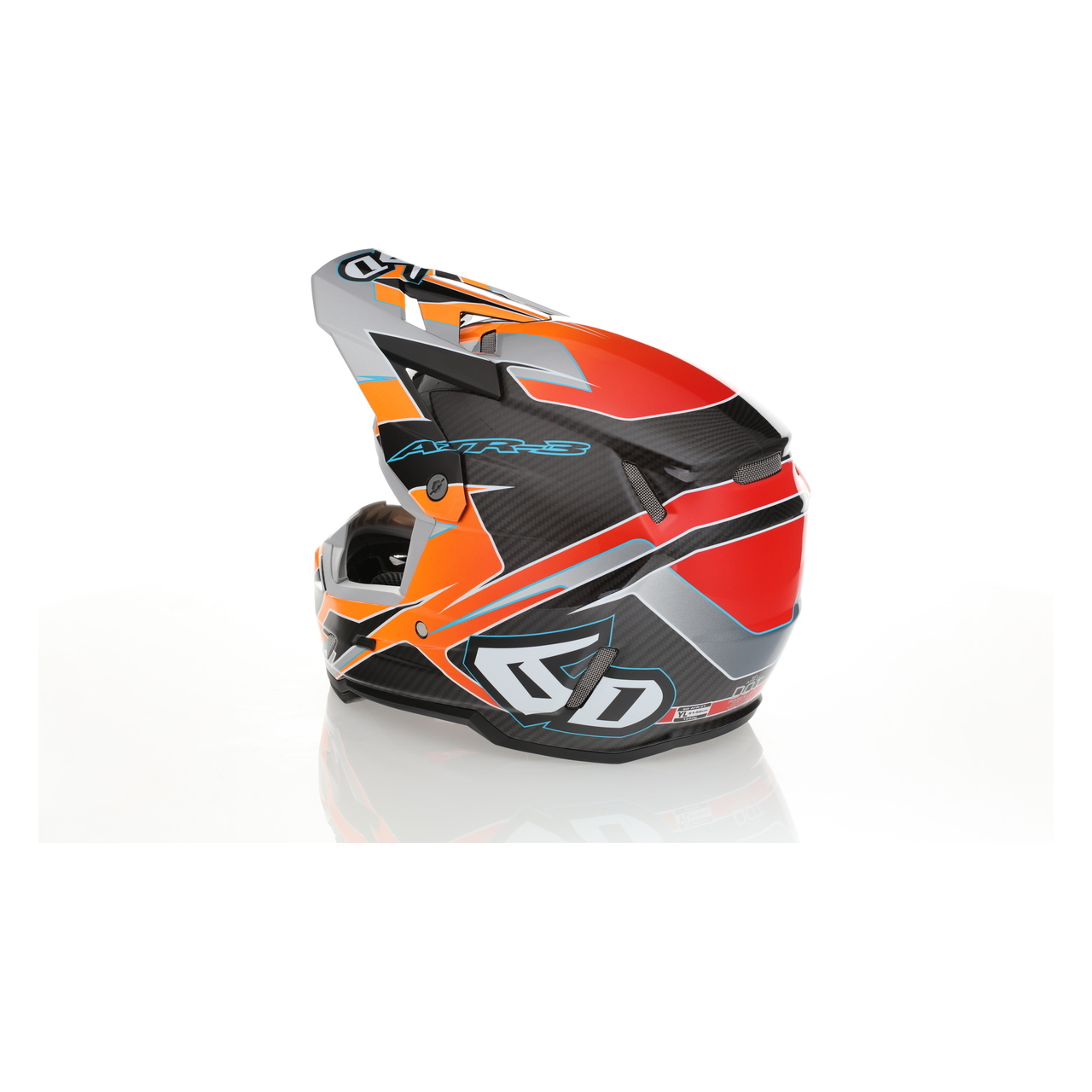 Casco MX 6D ATR-3Y Joven Reflex