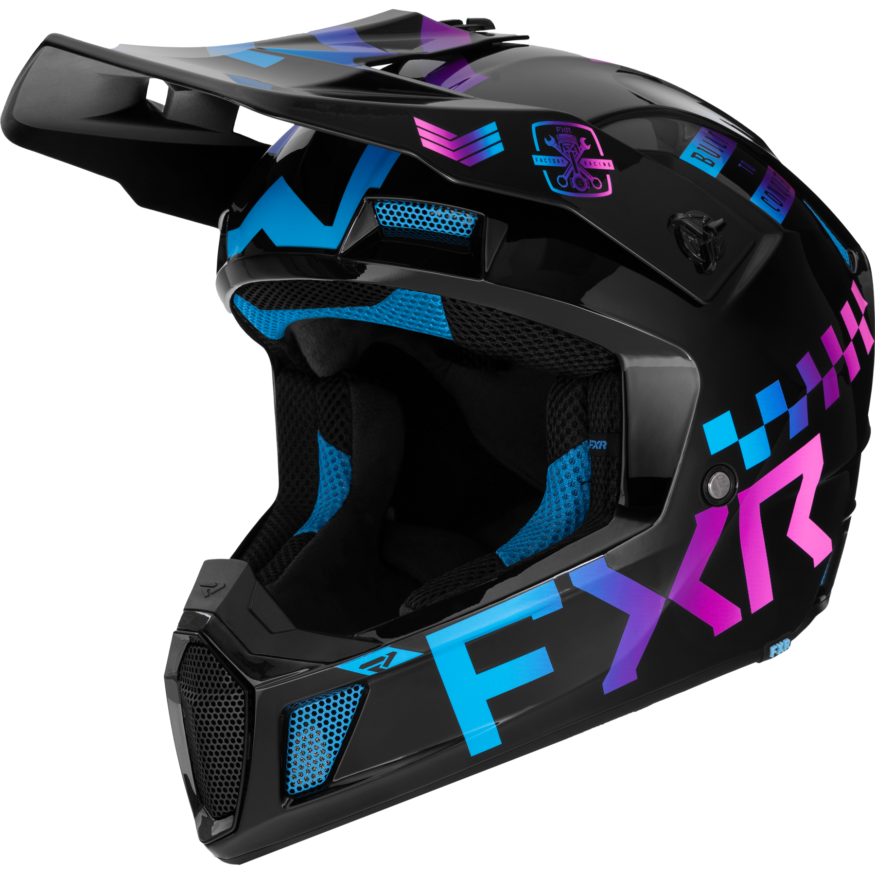 Casco de Cross FXR Clutch Galdiator