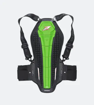 Rygbeskytter Zandonà Hybrid Pro x6, Grøn
