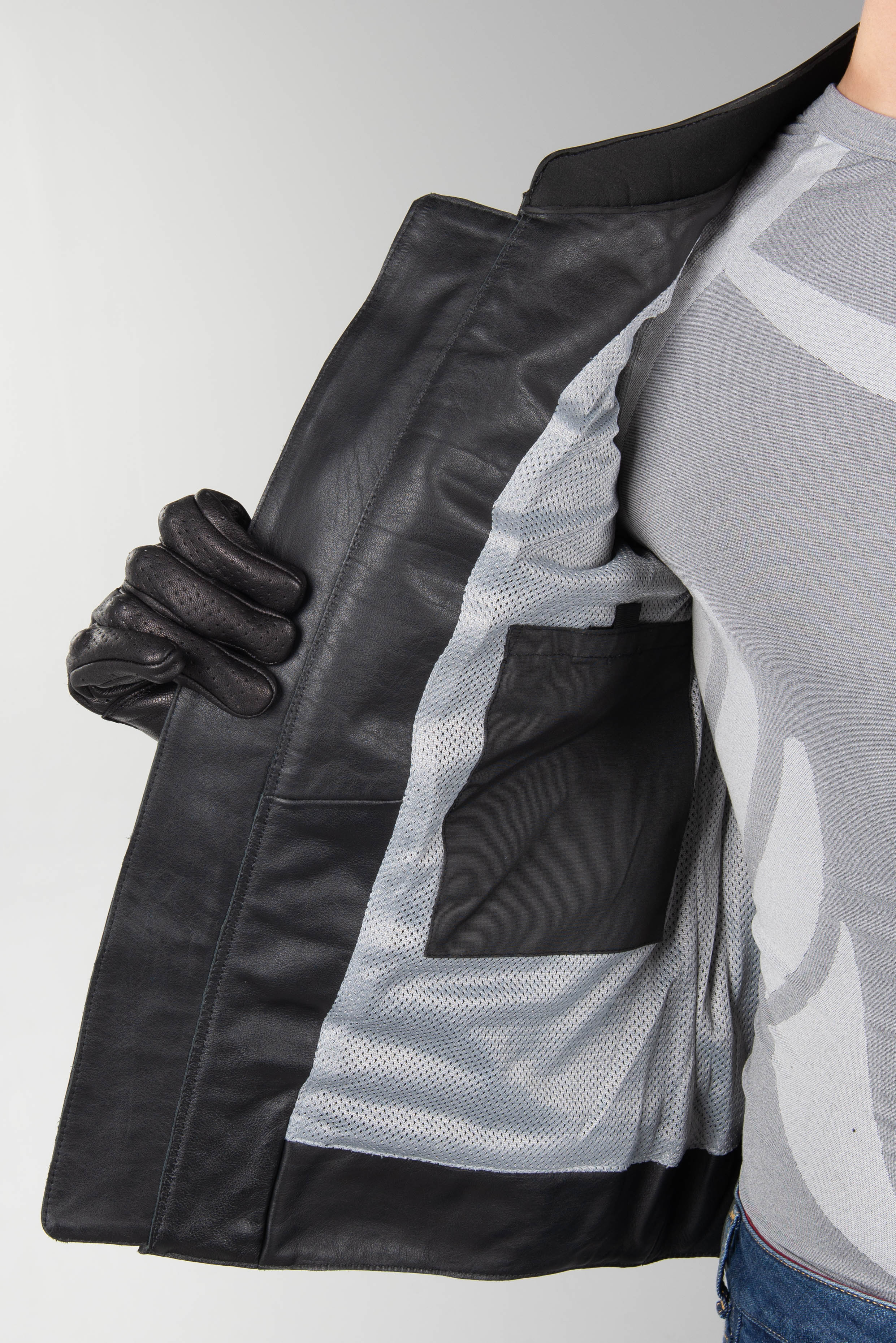 Chaqueta de Moto iXS Classic LD Dark