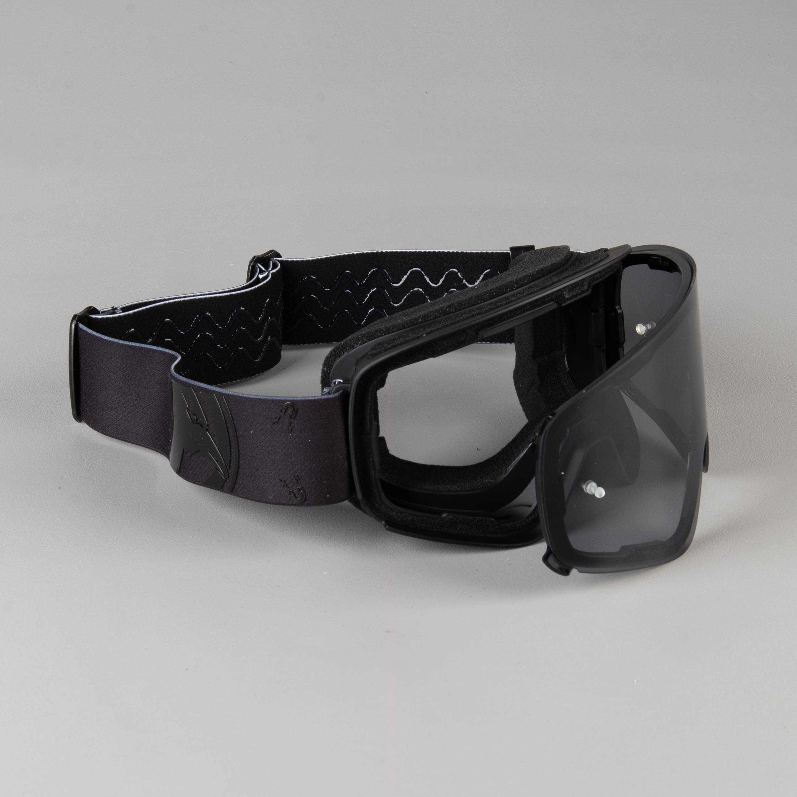 Raven Edge Magnetic Blackout MX Goggles | 24MX
