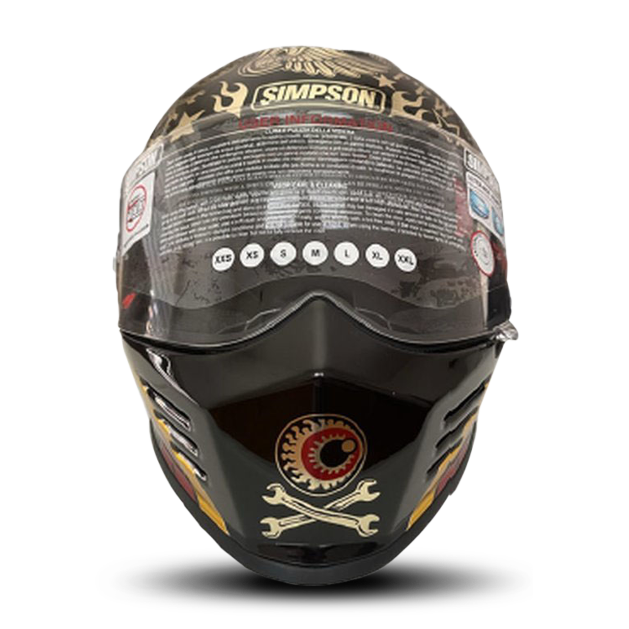 Simpson Venom Tatoo Full Face Helmet