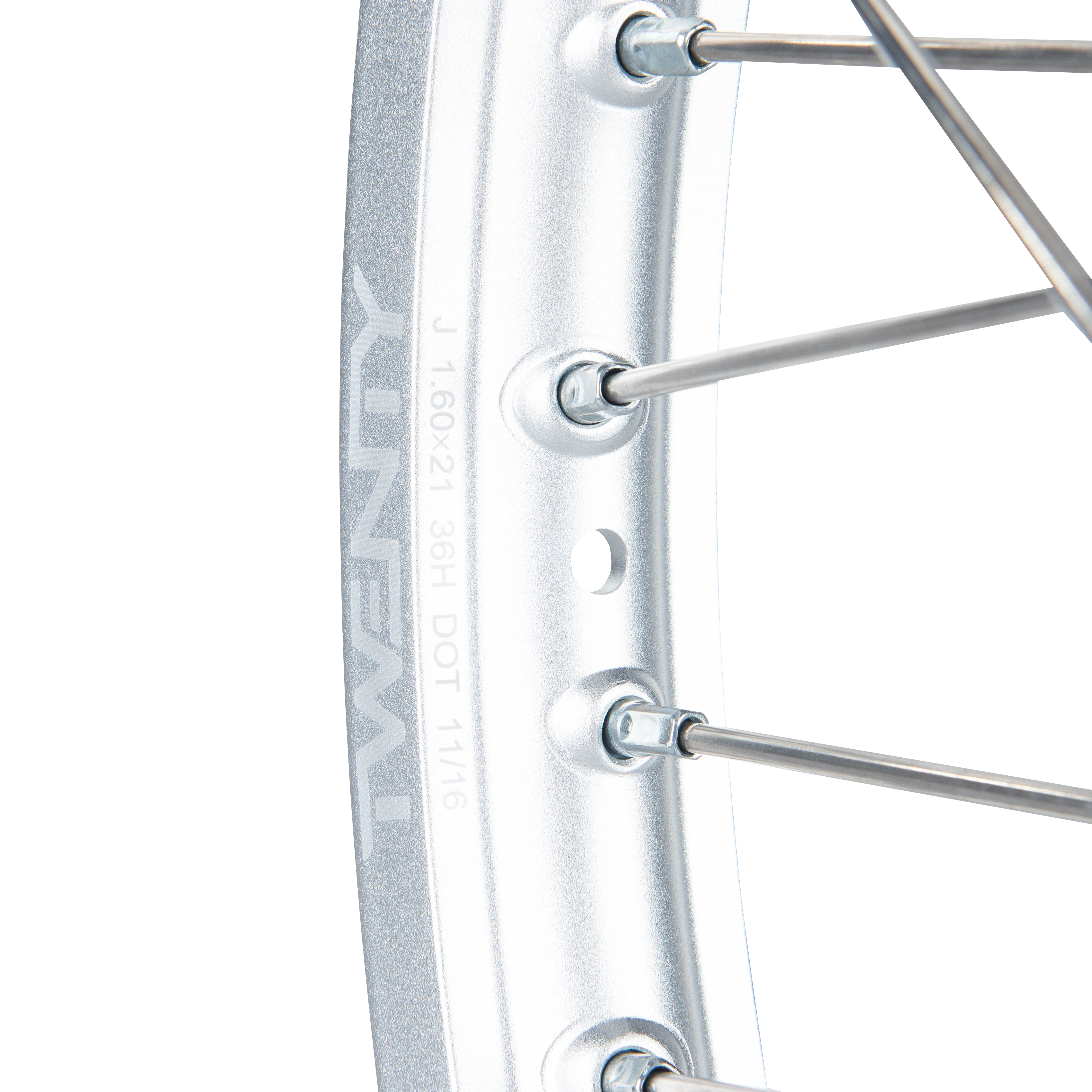 Twenty MX Front Wheel Silver-Blue 21"