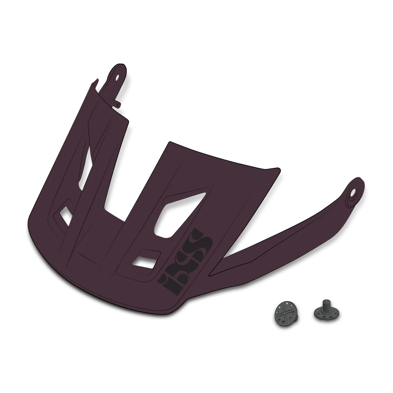 iXS Trigger AM MTB Helmet Peak + Pins
