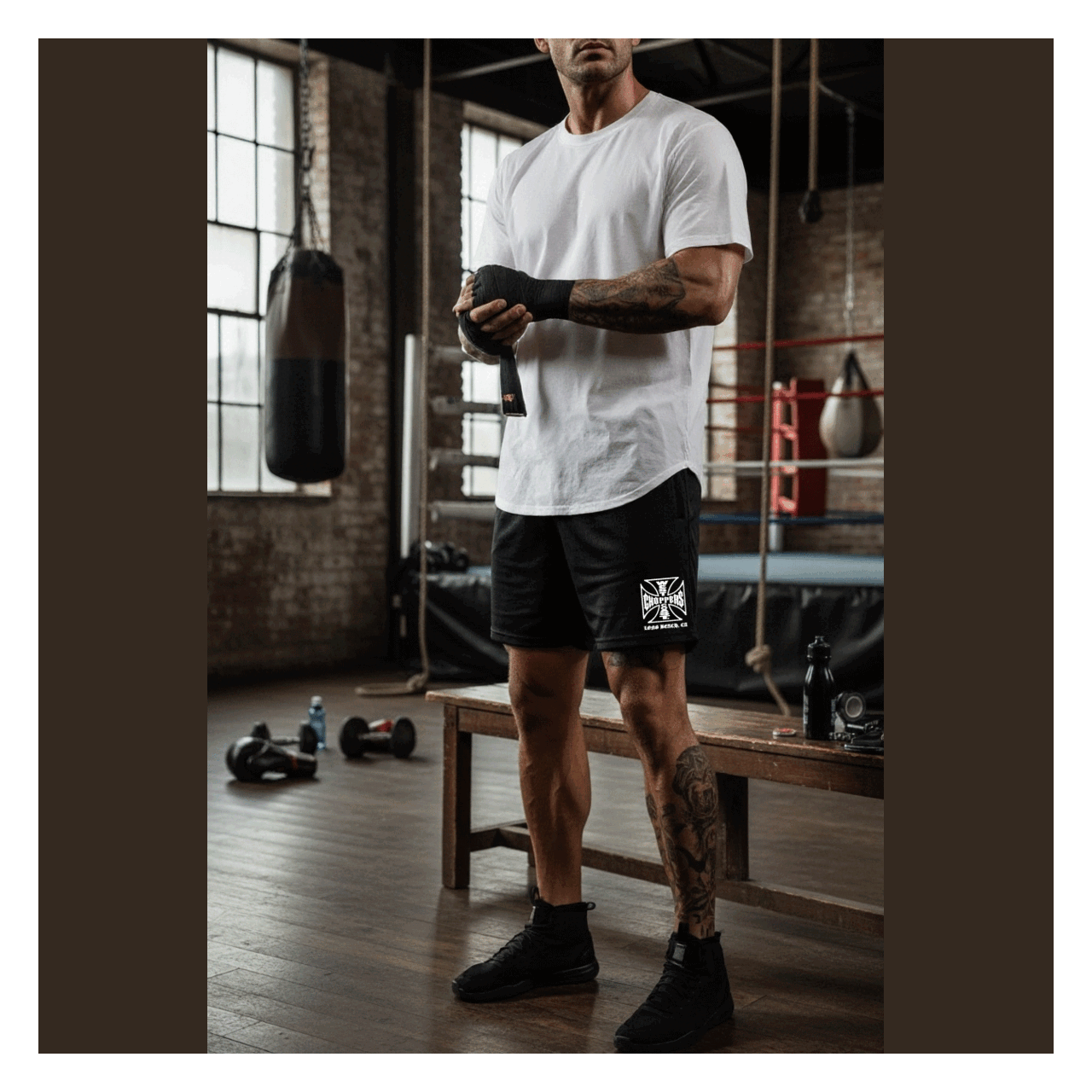 Pantalones Cortos West Coast Choppers OG Mesh