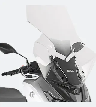 Vetrobransko Steklo Givi Scooter SR3 250 Transparentno