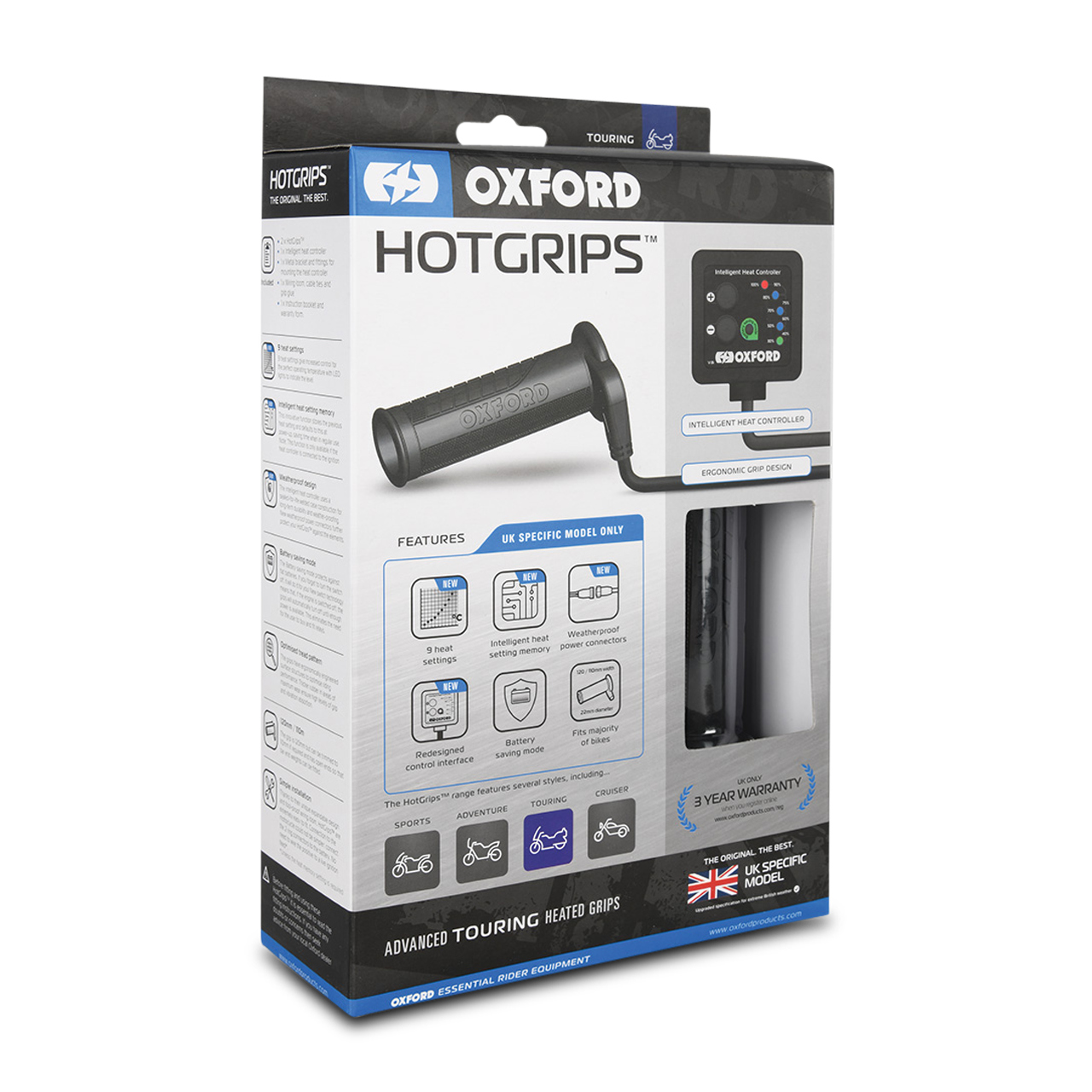 Handvatten Oxford Hotgrips Advanced Touring 