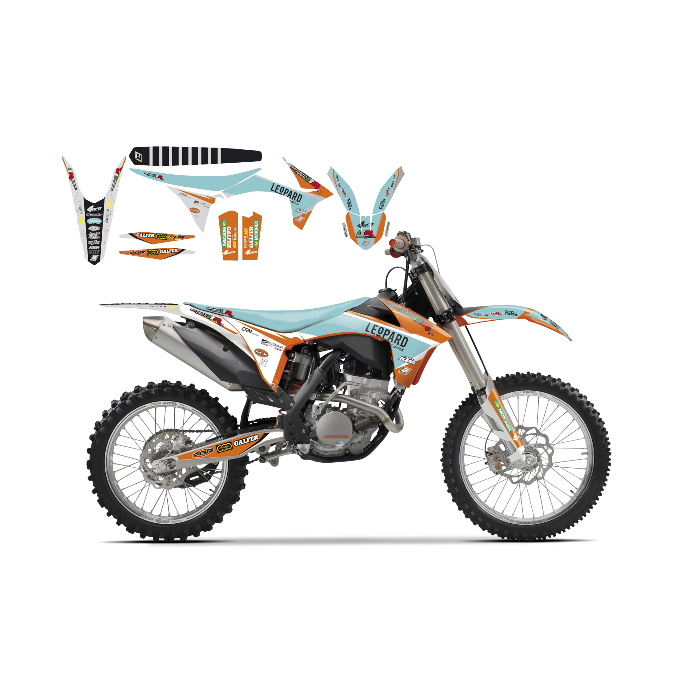 Blackbird Complete Set Replica Racing Team 2017