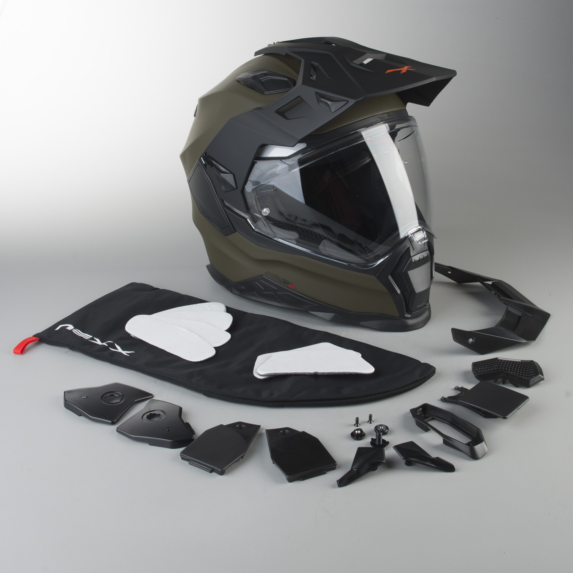 Casco Adventure Nexx X.WED2 Plain