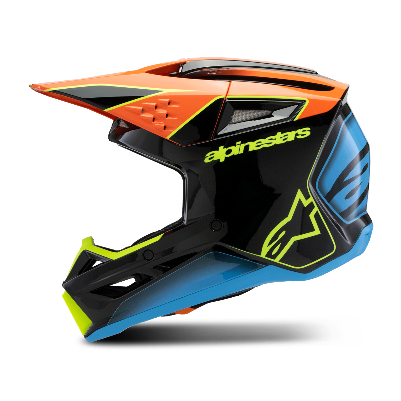 Casco de Cross Niño Alpinestars SM3 Fray ECE06 Nego