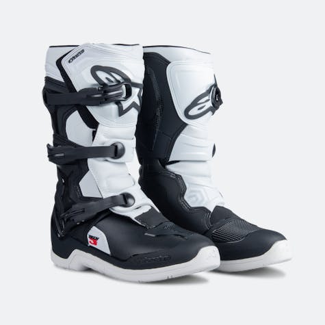 Alpinestars Youth Tech 3 MX Boots Black White Now 5 Savings 24MX