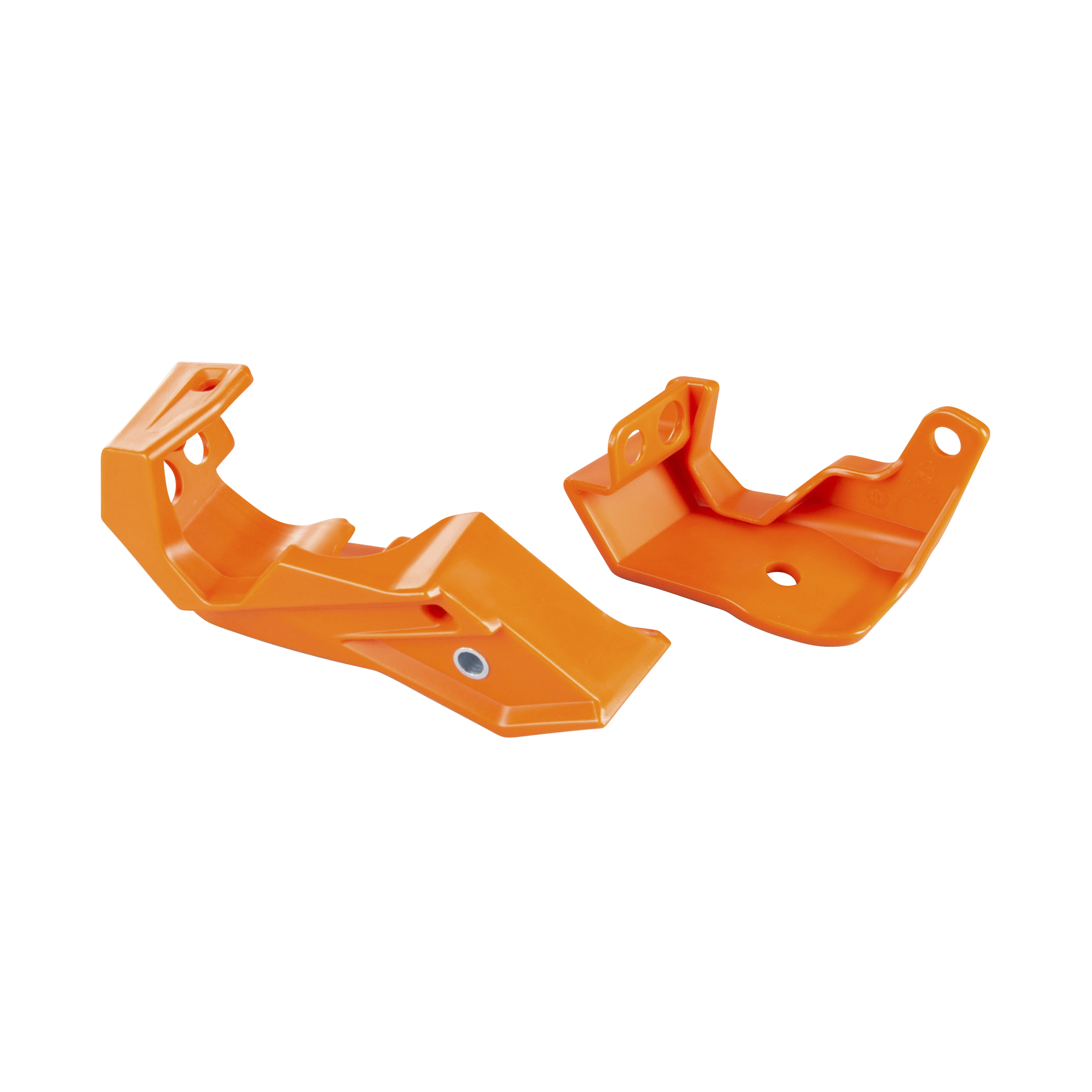 Protector Inferior de Horquilla Polisport Naranja-Negro