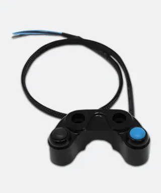 Botonera Valter Moto Universal Negra