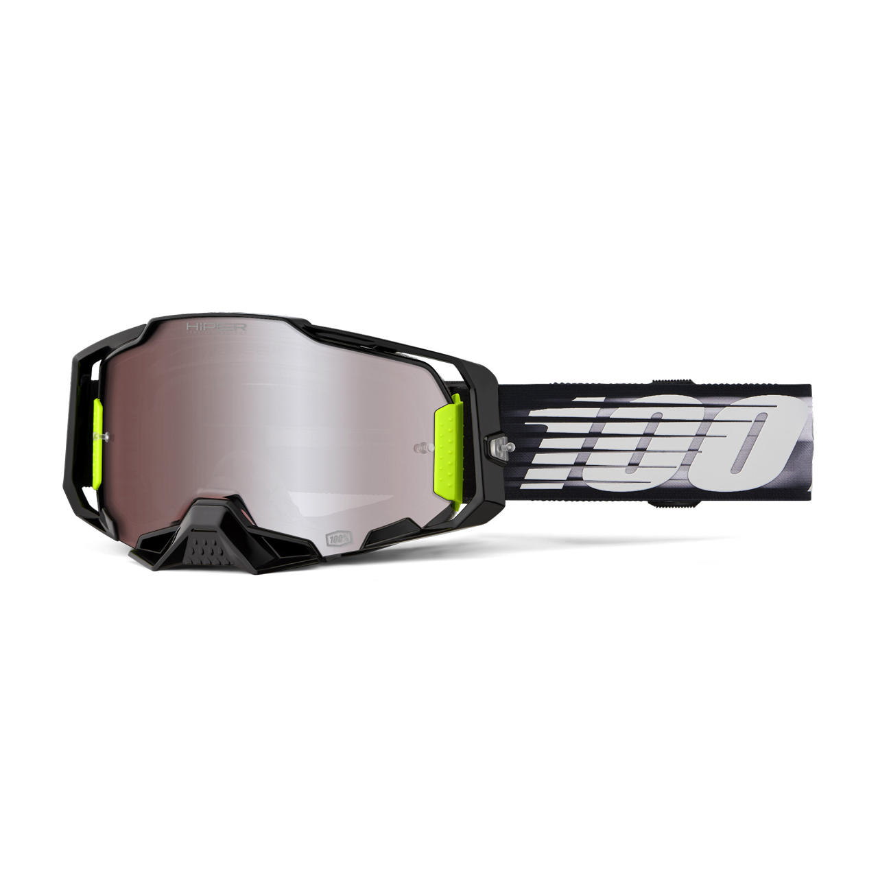 100% Armega Hiper MX Goggles - Mirror Lens - Now 35% Savings | XLMOTO