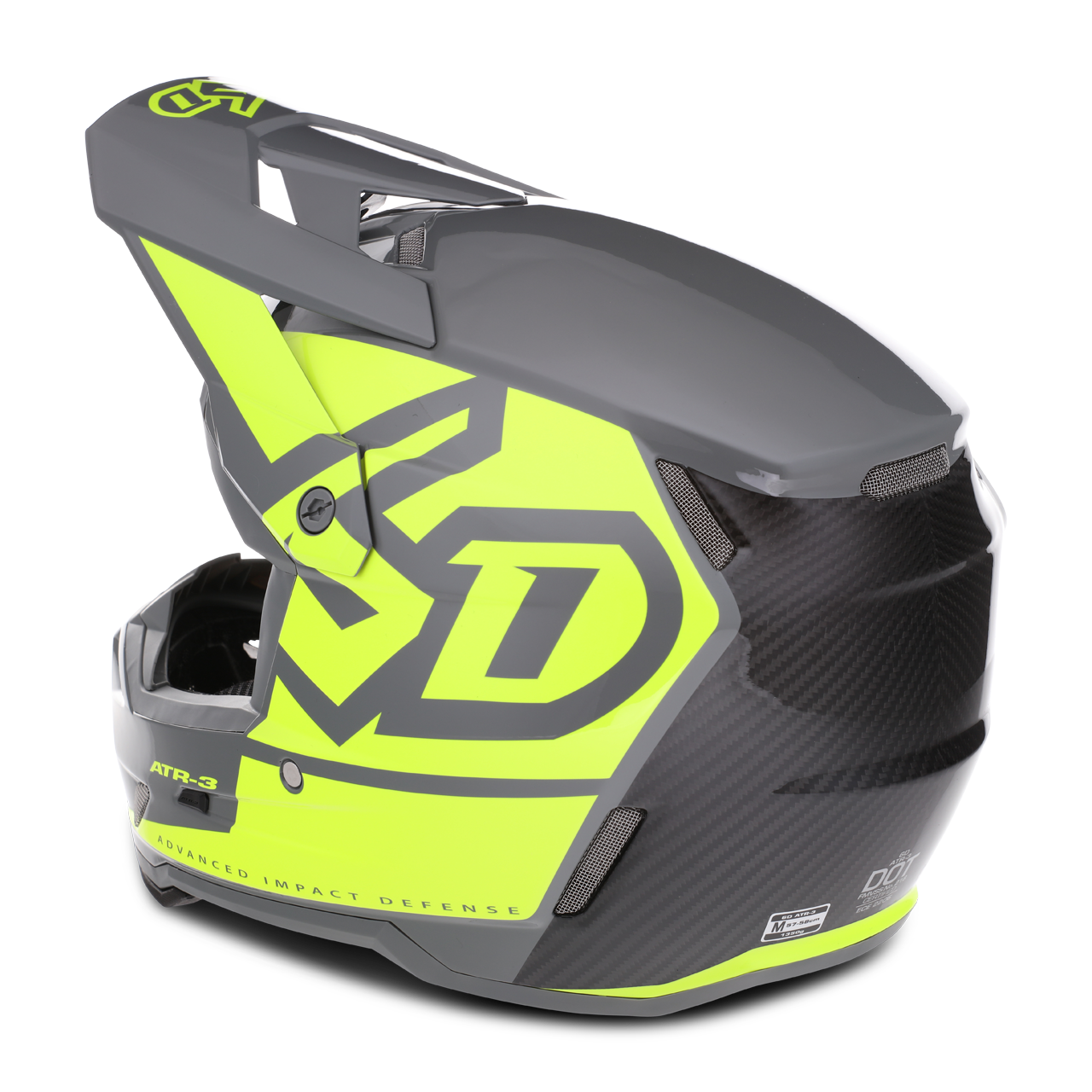 Casco de Cross 6D ATR-3 Hex
