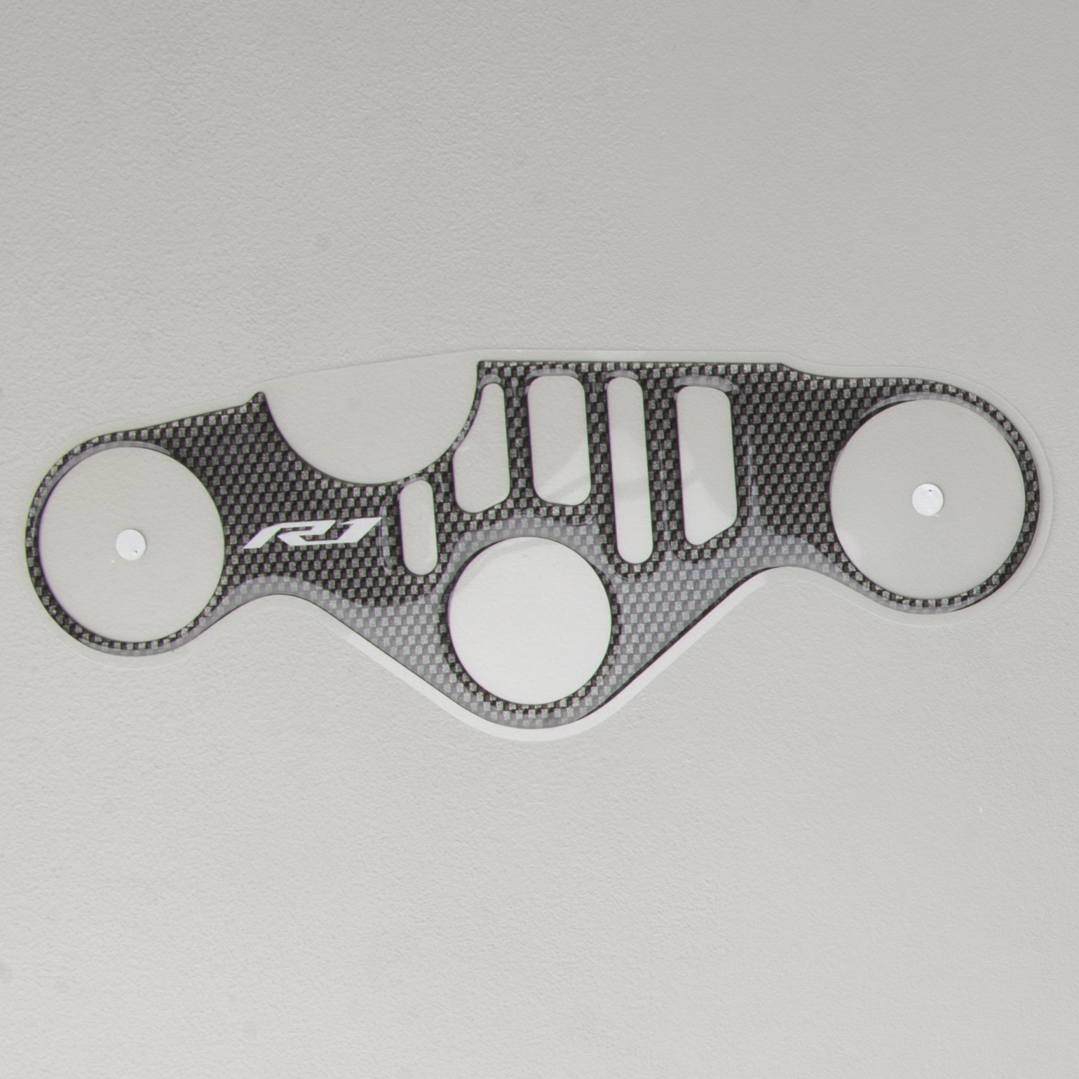 OneDesign Triple Clamp Decal Carbon