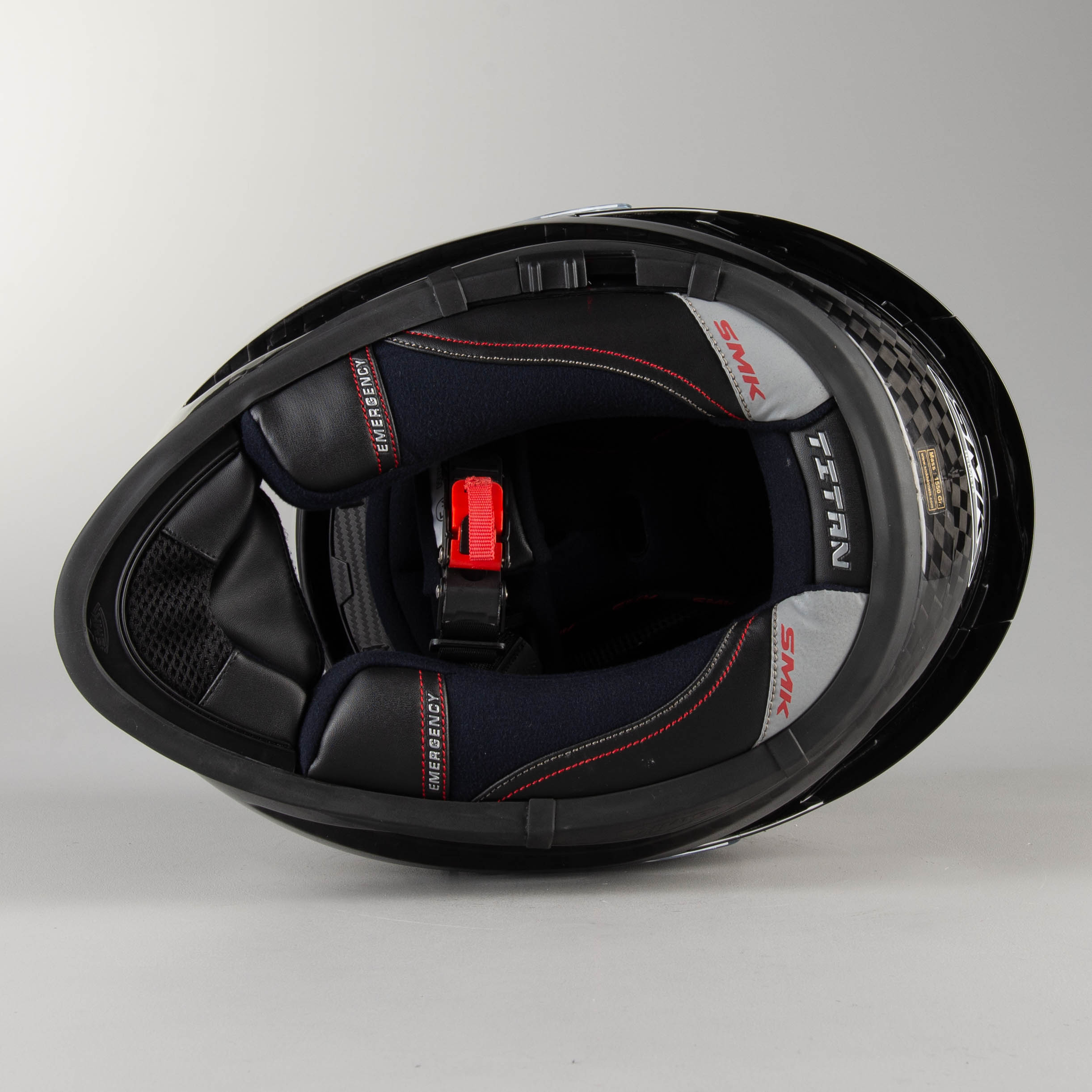 Casco Integral SMK Titan Carbon