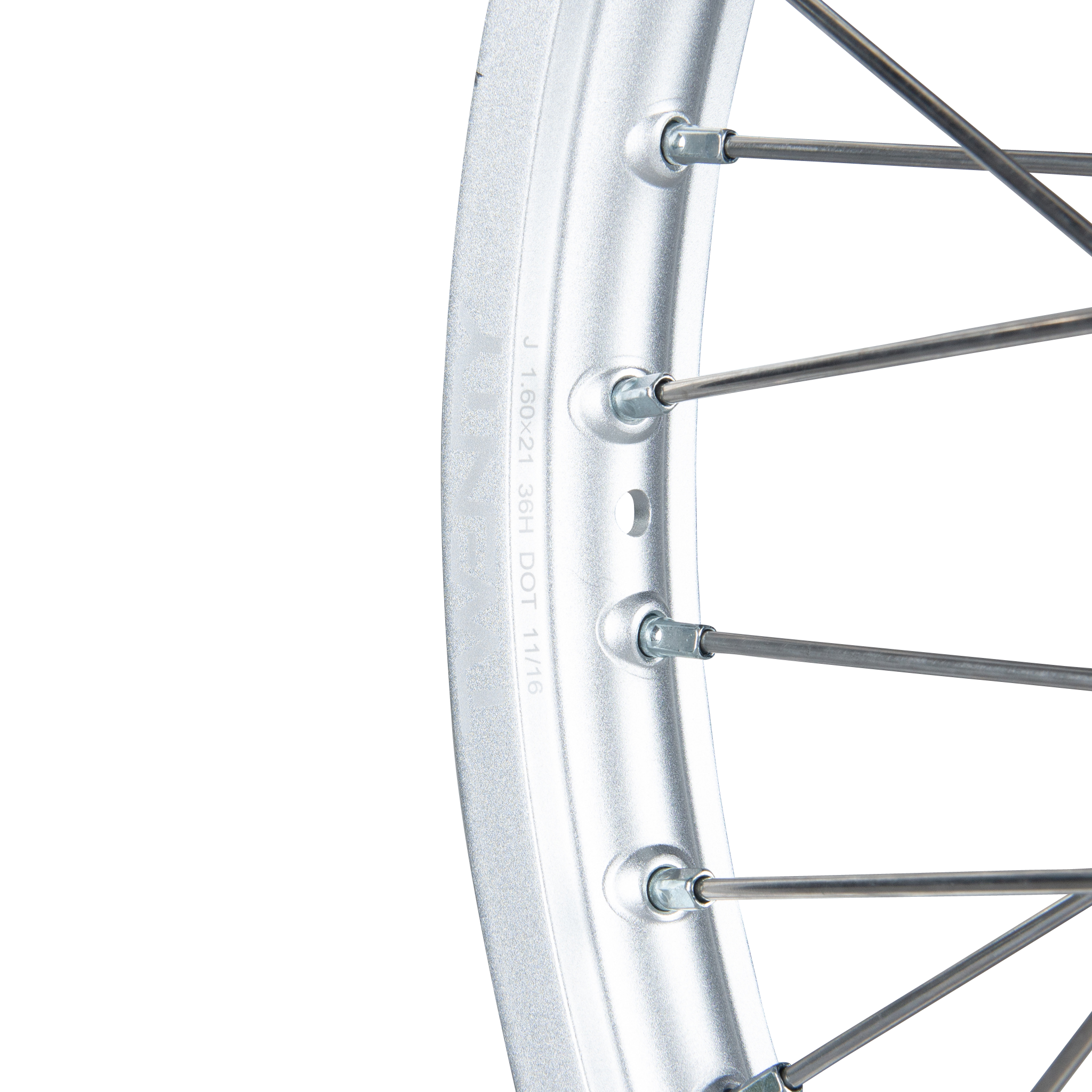 Twenty MX Front Wheel Silver-Silver 21"