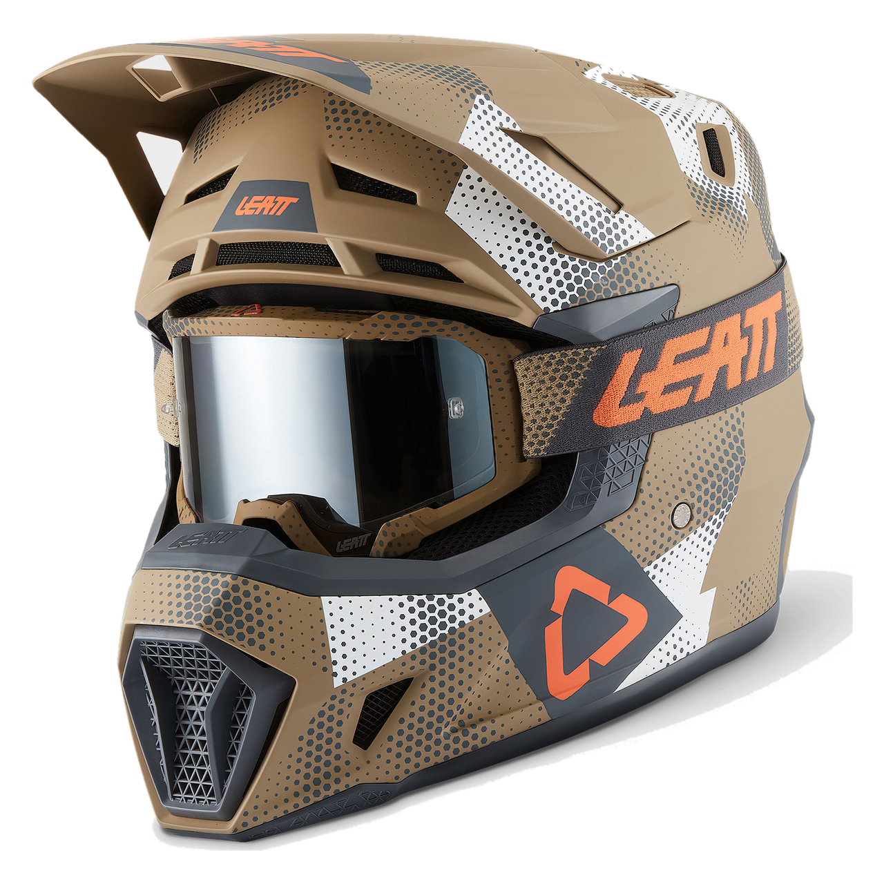Crosshelmset Leatt 7.5 V.27 met Velocity 4.5 Bril