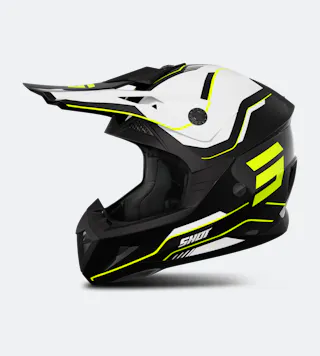 Casco de Cross Niño Shot Pulse Kid Lines