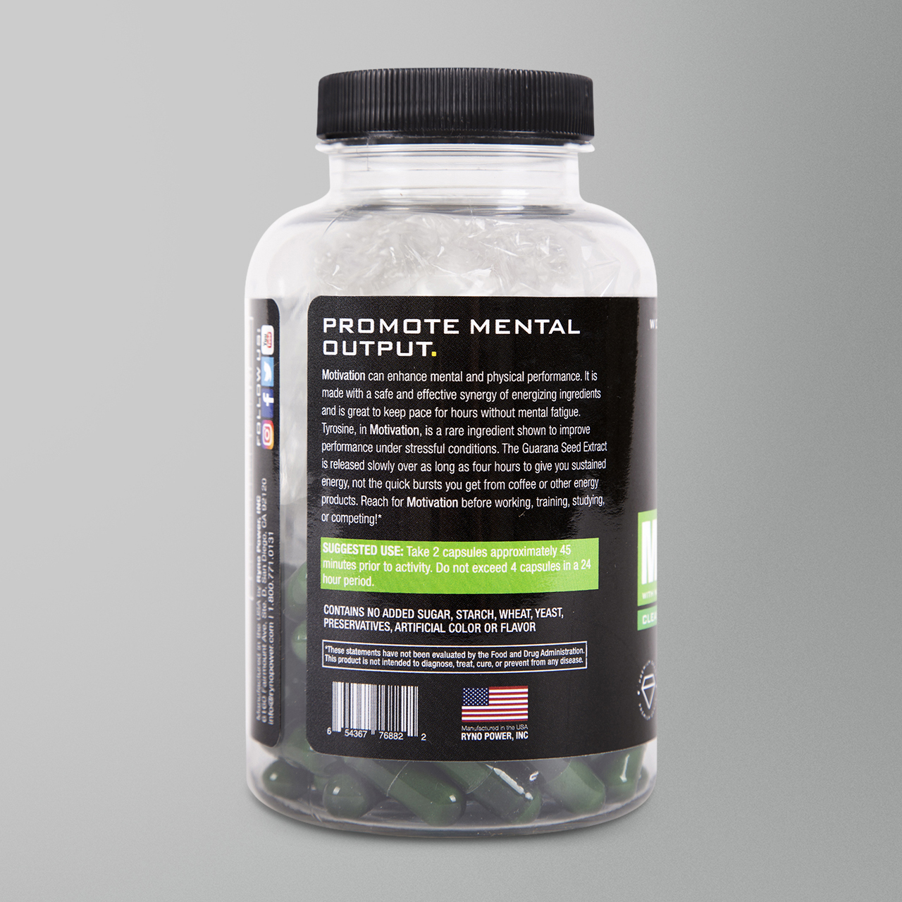 Ryno Power Motivation 60 tabs