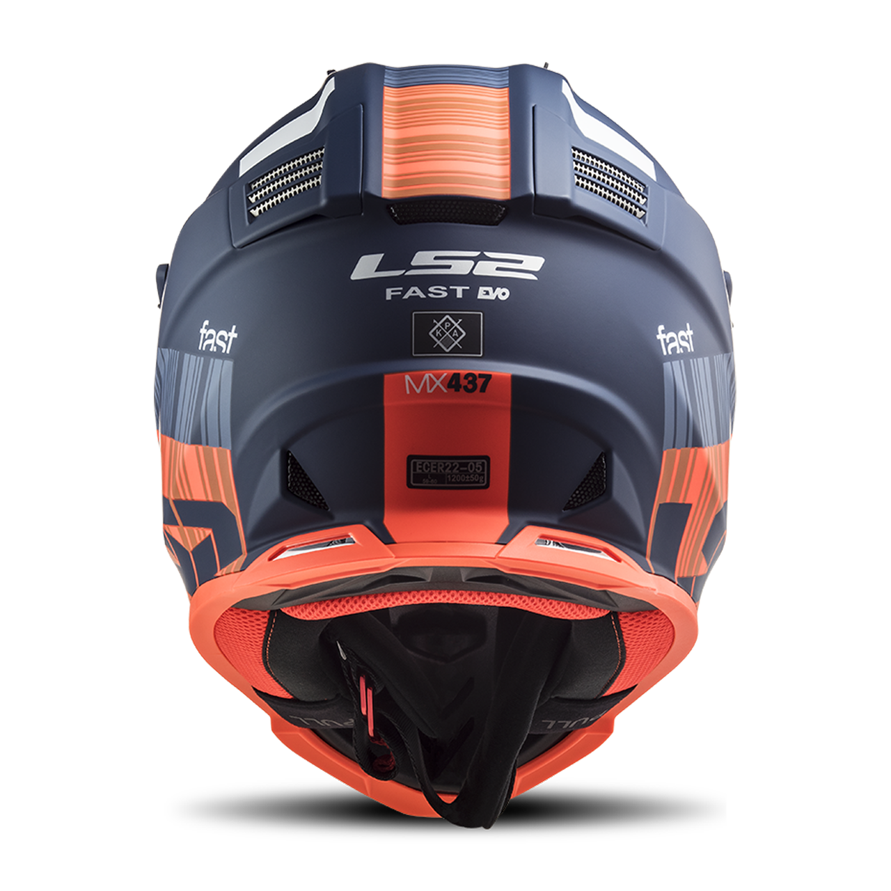 Cască Motocross LS2 MX437 Fast Evo Xcode