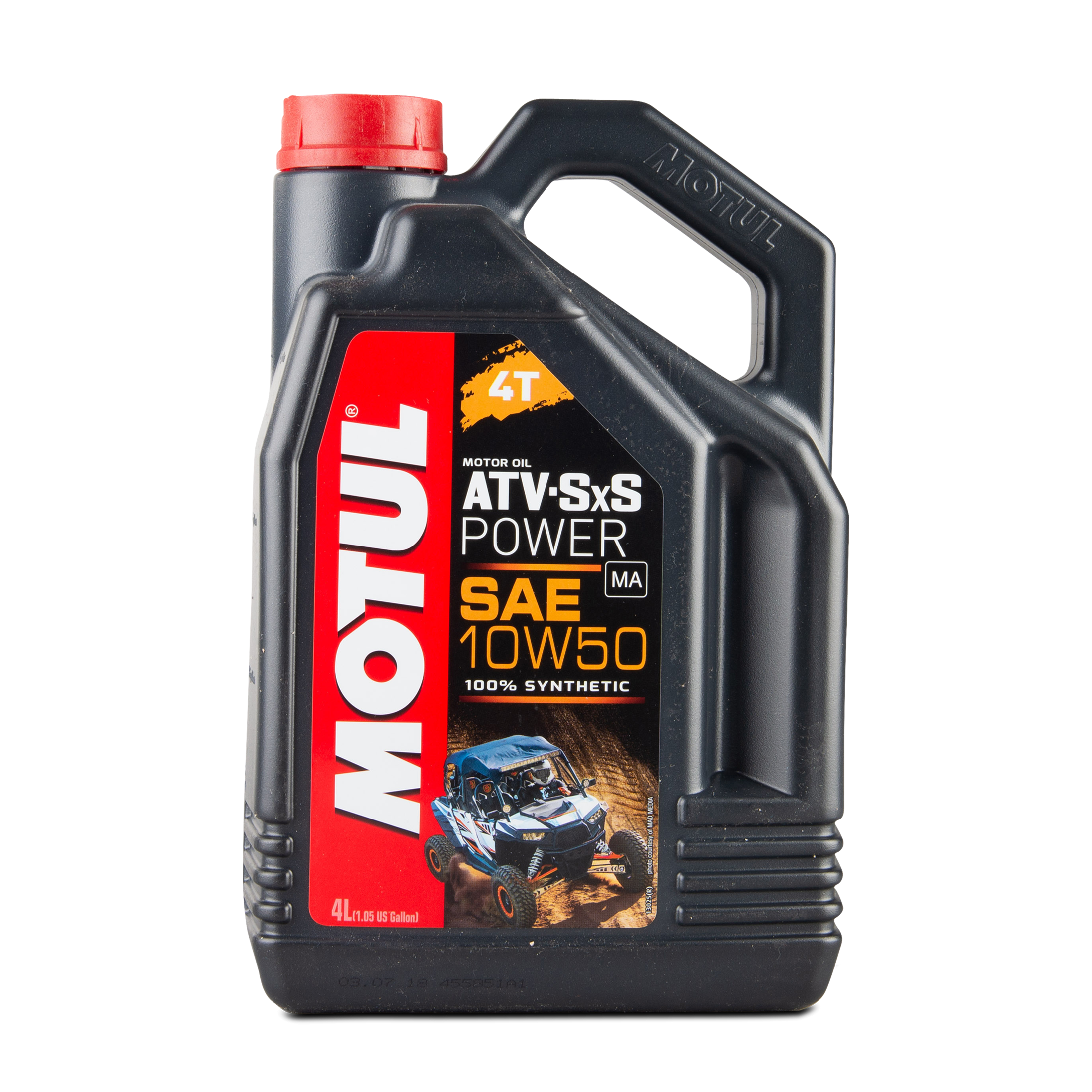Volledig Synthetische Olie 4T Motul ATV/SXS Power 10W50 4L