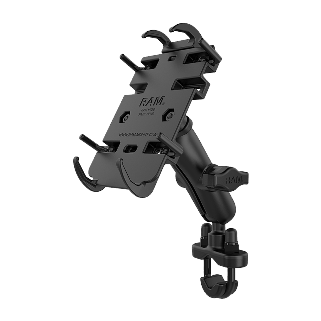 Ram Mounts X-Grip Device Support de guidon Aluminium Acier Noir