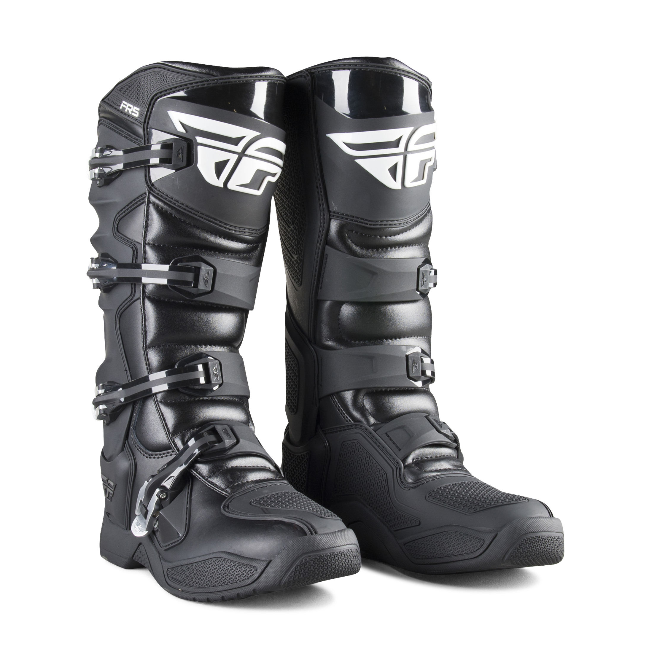 Fly Racing FR5 MX Boots Black - Now 55 