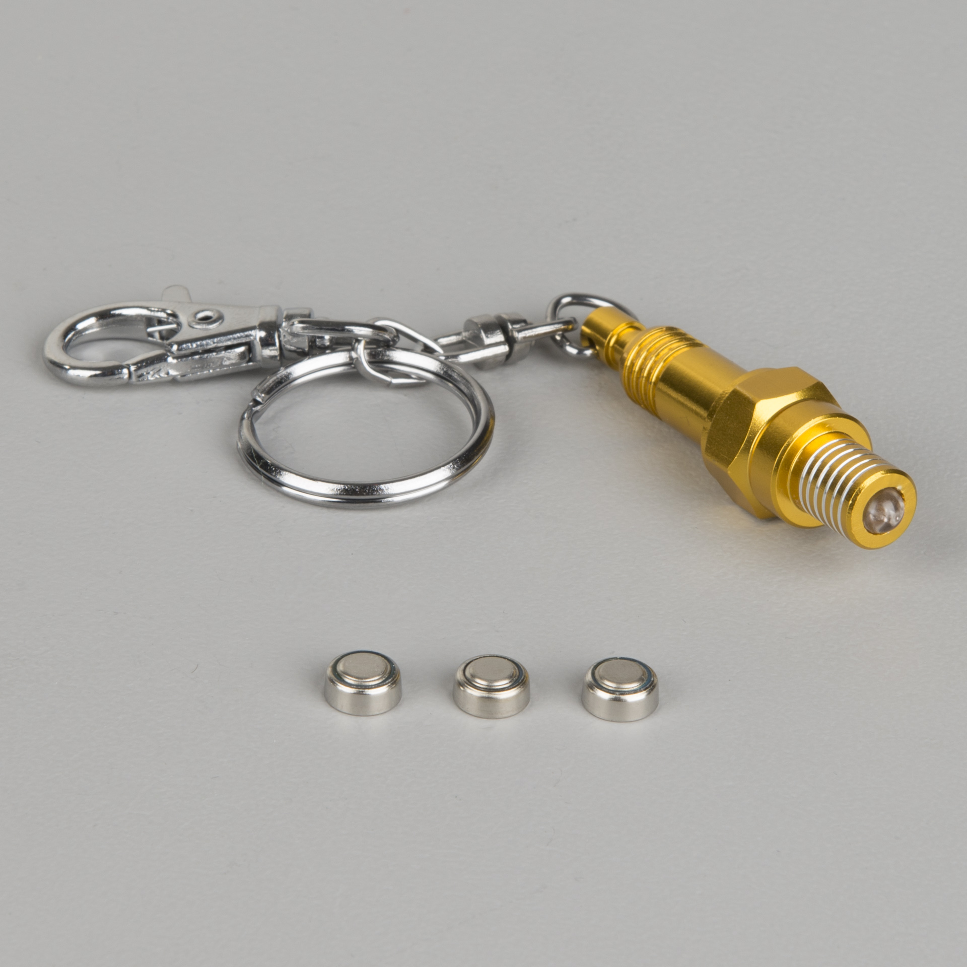 Sleutelhanger met LED-Lamp Booster Bougie